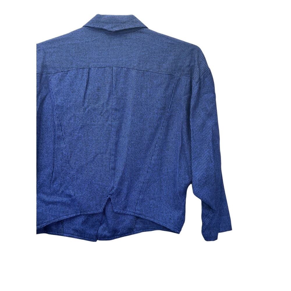 Joe Benbasset vintage jacket Blazer Women’s Size Medium Blue - Picture 5 of 15